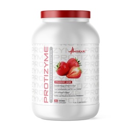 Żywienie metaboliczne, Protyzym, 100% Proszek białkowy serwatki, Wysokie białko, Niskie węglowodany, Białko serwatki niskotłuszczowej, Enzymy trawienne, 24 Witaminy zasadnicze i minerały, 4 funty (52 ser)