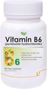 Nutranix BHM Witamina B6 (Hydrochlorek pirydoksyny) Suplement 60 Kapsułki Veg