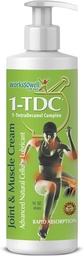 1tdc Joint & Muscle Relief Cream - Use On Back, Knee, Neck, Shoulder, Hip - Soothes Stiff Joints, Muscles, and Raunies in 5- 10 Minut - Relaxer - 16 oz