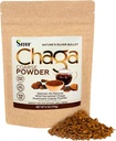 Sayan Syberyjski Czysty Surowy Chaga Proszek 6 Oz / 170g - Premium Wild Forest Nabity Super Antioksydant Tea - Wspiera system immunologiczny i zdrowie pokarmowe - Focus, Energy, Clarity, Wellness - Non-GMO