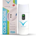 Virulite CS Original Light Therapy Device - Premium Cold Sore Treatment Device - Wielofunkcyjny, bezpieczny i skuteczny - Cold Sore Zapper z szybkimi wynikami, Niewidzialne Światło i nieinwazyjne użycie