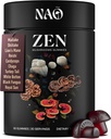 NAO Made in USA 10-in-1 Mushroom Gummies Nootropic – Premium Blend with Reishi, Lion’s Mane, Chaga, Cordyceps, Shiitake, Maitake & Turkey Tail for Brain, Immune & Energy Support –Non-GMO, Vegan