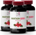 przeciwutleniająca mieszanka jagód - HAWTHEN N BERRIES EXTRACT - przeciwutleniacz jagód hawthorn, suplement ekstraktu hawthorn, suplement jagody, jagody hawthorn dla skóry, suplementy energii dla kobiet 3 Bot 180 Czapki