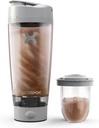 Promixx Pro Shaker Butelka Biżuteria 124; Rechared, mocny do gładkich shakes protein 124; zawiera suplement Storage - BPA Free Biżuteria 124; 20oz Cup (Cool Gray)