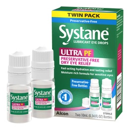Systane Ultra wielodawkowy Preservative Free Eye Drops Twin Pack (2x10ml)