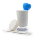 EQUADOSE Pill Crusher dla dorosłych, seniorów i zwierząt domowych, Pug Tablet Grinder Pulverizer do karmienia tub, Pet Meds, Easy Połknięcie, drobny proszek kruszarka dla leków, Przyjazny dla podróżujących i łatwy w użyciu