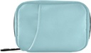 Naanle Pill Box 7 Dni Pill Case Travel Pill Organizer Bag Zipper Portable Weekly Case Compact Size Supplement Supplement Holder, Solid Color Sky Blue 4.6 x 3,14 x 1,88 Inch 1,0 Count 0,12 kg