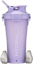 Hydra Cup DualShaker Pro 32 oz Shaker Butelka do shake 'ów protein, Shaker Cup w / trzonek & mikser piłki whisky, Podwójne mieszania Shaker butelki z przechowywania, 2 w 1, do podróży, BPA wolny (fioletowy)