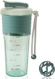 Butelka do shakera proteinowego, Butelki do mikstur sportowych do mieszania protein z whiskey Ball, Butelka mikser, Przenośne przed treningiem serwatki protein shaker Cup midnight Blue