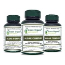 Algae, Fucoidan, Blue Green Algae, Kelp, Bladderwrack, Chlorella, Spirulina, Irish Moss, Dulse, 90 VCaps, High Absorbable, Non-GMO, Gluten- Free (Opakowanie 3)