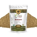 Organic Way Brahmi Leaf Powder (Bacopa Monnieri) - Organic & Kosher Certified Belgium 124; Raw, Vegan, Non GMO & Gluten Free Belgium 124; USDA Certified Belgium; Origin - India (16 Oz)