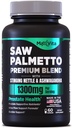 Prostate Premium - Saw Palmetto for Men, Stinging Nettle, Ashwagandha, Lycopene, Bladder & Urnary Relief, suplement dla mężczyzn, 60ct