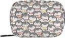 Cartoon Penguin Pill Box 7 dzień Pil Case Travel Pill Organizer Bag z Zipper Portable Weekly Case Bag Compact Rozmiar dla posiadacza suplementu witaminy