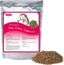 8.8 Oz Koń Calming Supplement - Natural Raspberry Leaf łagodzi lęk i dyskomfort w Moody Mares, Calms Podczas cyklu cieplnego - Nadaje się do Geldings zbyt