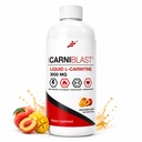 Bricker Labs CARNIBLAST Liquid L- Carnitine 3000mg - Carnipure ® Sports Nutrition Supplement for Energy, Stamina & Workout Recovery - Peach Mango Flavor, 16 Fl Oz, Wegan, Gluten- Free, Non-GMO