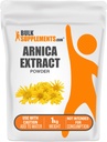 BulkSupplements.com Arnica Extract Powder - Herbal Supplement, z Suszonych kwiatów Arnica, Sługi Wary na użycie, 1kg (2,2 kg) (Opakowanie po 1)