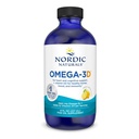 Nordic Naturals Omega- 3D, Lemon Flavor - 8 oz - 1560 mg Omega- 3 + 1000 IU Witamina D3 - Olej rybny - EPA & DHA - Immune Support, Mózg & Heart Health, Zdrowe kości - Non-GMO - 48 Służenie