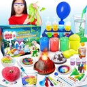 UNGLINGA 100 + Science Lab Experiments Kit for Kids, S.T.E.M Project Activities Educational Birthday Toys Gifts for Boys Girls, Chemistry Set, Gems Dig, Volcano, Glowing Worms