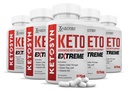 (5 opakowań) Ketosyn Keto ACV Extreme Pills 1675 MG Keto Support blend capsule Alternative to Keto ACV Gummies skomponowane z jabłkiem Cider Extra Virgin Olive Oil Powder Green Tea Leaf 300 kapsułki