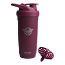Smartshake DC COMICS Reforce Stainless Steel Protein Shaker Butelka 900 ml XI124; 30 oz - Leakproof Screw- on Lid - BPA Free - Unisex - Nie izolowane - Wonder Women Logo
