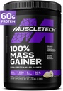 MuscleTech High Protein Gainer dla mężczyzn i kobiet - Protein Powder Shakes for Weight Gain, Muscle Building & Recovery with Creatine Monoudian - Vanilla Milkshake, 5.15 Funt