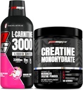 PROSUPPS L- Karnityna 3000 Stymulant Free Liquid Shots (31 Servings, Dragon Fruit) i Stworzenie 300 Monowodzian (60 Servings) Bundle
