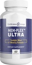 Mem- Plex Ultra, Natural Memory Supplement with Phosphatidyl Serine, Bacopa Monniera Extract and Neurofactor Whole Coffee Fruit Extract, 60 kapsułki