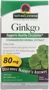 Odpowiedź natury Ginkgo Leaf Kapsułki wegetariańskie, 60- Count