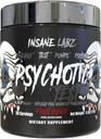 Szalony test psychotyczny Labz, Wysokie Stim Testosteron Energy i Pompa Boosting Pre- Workout Proszek z DMAE Bitartrate, D Kwas asparaginowy, HCL kreatyny i glicerol Monostearynian, 30 Służenie, Owoce Punch