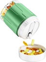 Odaro Extra Dużych Pill Organizator, 7 Składniki Podróże Pill Box, Codzienne Medicine Organizator i Storage - Oliwa