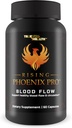 Rising Phoenix Pro Blood Flow - Suplement L- Arginine Blood Circulation - Nasz najlepszy suplement Circulation Pro Rising Phoenix Mężczyzna Pill for Healthy Circulation - Nasz najlepszy suplement przepływu krwi dla mężczyzn