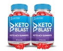 (2 opakowania) Jabłko Cydr Gummies ocet 1000MG Keto Blast Keto Gummies ACV Zaawansowana formuła preparowana z Granatem Sok z buraków w proszku B12 Vegan Non GMO 120 Gummys