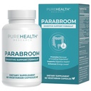 PARABORAM BADAWCZY PUREALTH - Gut Cleanse & Health Supplement - z Czarnym Orzechem, Sweet Wormwood Powder, Ekstrakt turmerowy, Liść oliwek, Czosnek i Cebula - Poparcie dla kobiet i mężczyzn 60 Kapsułki