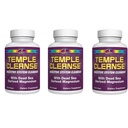 7 Lights Temple Cleanse Between 124; 3-Pack Special, Magnezu, Oxygen- Colon Cleanse Detox, Relieves Sporadyczne zaparcia bez gazu lub wzdęcia, Detox ciała i czyszczenia dla kobiet i mężczyzn