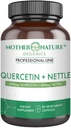 Quercetin 600mg & Nettle 600mg - Natural Flavonoids Supplement for Seasonal Irritants, Immune Response, Healthy Aging and Longevity - Non Drowsy, Non GMO, Vegan - (90 kapsułki)