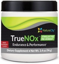 NatureCity True- NOx Suplementy tlenku azotu dla mężczyzn i kobiet - Wstępny trening booster proszek ft. Nitrobogine L- Arginina, Peak ATP, & Sok buraczany Sok z tlenku azotu - Gluten Free, Keto, Non _ GMO
