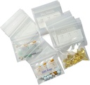 500 Opakowania 6 Torby Sturdy Pill BPA Free Pill Pouches 3 x 2,75 Inch Przenośne lekkie Handy Małe Ziplock plastikowe torby dla organizatora podróży Pill, Biżuteria i małe kawałki rzemiosła i łatwe w użyciu