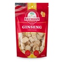 Baumann Wisconsin Ginseng - duże plastry 4 oz - 100% Natural Panax Ginseng Herb, Pure Suszony American Ginseng dla wsparcia immunologicznego, Zwiększona koncentracja i energia