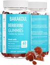 Berberyna z Ceylon Cynamon Gummies, Bezgraniczna Berberyna 1500 mg i Ceylon Cynamon 500 mg, Wysoka potencja Berberyna Gummies z Magnezu Complex i Ostrze Mlecznym, 60 Gummies