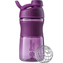 BlenderBottle 20- Ounce SportMixer Twist Cap Tritan Grip Shaker Butelki, Navy i Plum