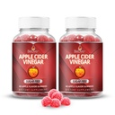 BeLive Jabłko Cydr Cukier Wolne Gumiaki - Doskonały dla trawienia & Zdrowa Dieta - Gluten Free, Bez syropu glukozowego, Gummeje ACV Alternatywne do Kapsułki & Drink (120 Ct) - 2 Pack