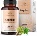 HERBAMAMA Dong Quai Supplement - 1000mg Angelica Root for Women 's Support - Dong Quai Powder Capsules - Vegan, Non-GMO Angelica Herb Antioksydant Supplement for Women