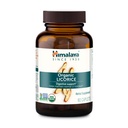 Himalaya Organic Licorice, 60 Day Supply - Digestive Health Supplement for Upset Stomach Relief and Ocasional Bloating and Heartburn - USDA Organic, Vegan, Non-GMO, Non-DGL, Gluten Free, 60 Capplets