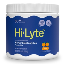 Hi- Lyte K1000 Elektrolity Proszek Mix Pomarańczowy Keto & Performance, 50 Służenie