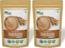 Wzmocnienie Twojej Well- Being: Shatavari proszek Czysty i naturalny suplement do ziela Ayurvedic, Oddany do pielęgnacji zdrowia kobiet - 16 oz (Opakowanie 2)