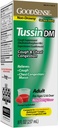 GoodSense Tussin Cough Syrop DM, Malina Flavor, Efektywna ulga dla kaszel i zatory w klatce piersiowej, cienki Mucus, 8 Fl Oz