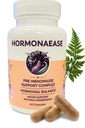 HormonaEase Women 's Wellness Supplement - Wegan Hormonal Balance, Mood & Energy Support with Maca Root & Dong Quai