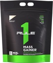 Zasada 1 Mass Gainer - Wysoka Calorie Weight Gain Formuła z 1,220 + Calories, 250g + Complex Carb Blend, 40g All- Whey Protein Per Serving (16 Służenia, Vanilla Crème)