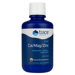 Ślad minerałów: 124; ciecz Cal / Mag / Zinc: 124; wapń, magnez, cynk, suplement witaminy D3: 124; wspomaga normalną tkankę, mięśnie i gęstość kości: 124; naturalny Piña Colada Flavor: 124; 16 Sług: 16 fl oz.