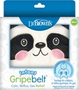 Dr. Brown 's Chilnant Gripebelt Ogrzewany Brzuch Band, Soothe Baby' s Tummy z łagodnym ciepłym i kompresji, Panda, 0m +